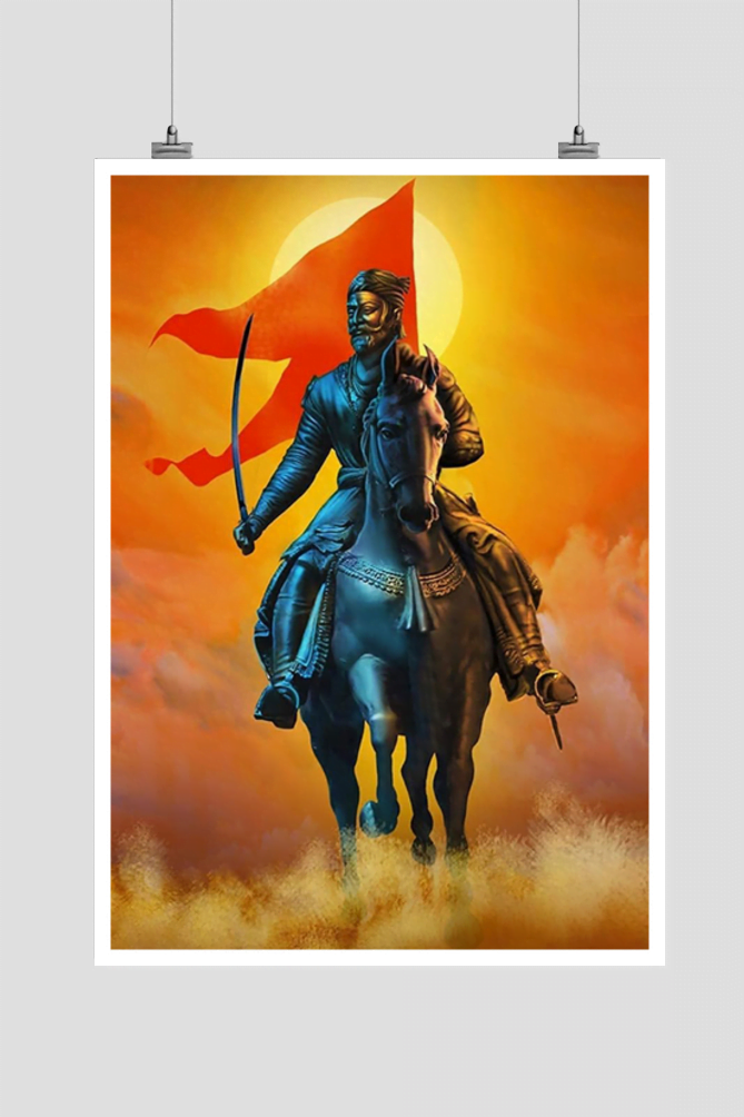 Shivaji Maharaj photo Poster